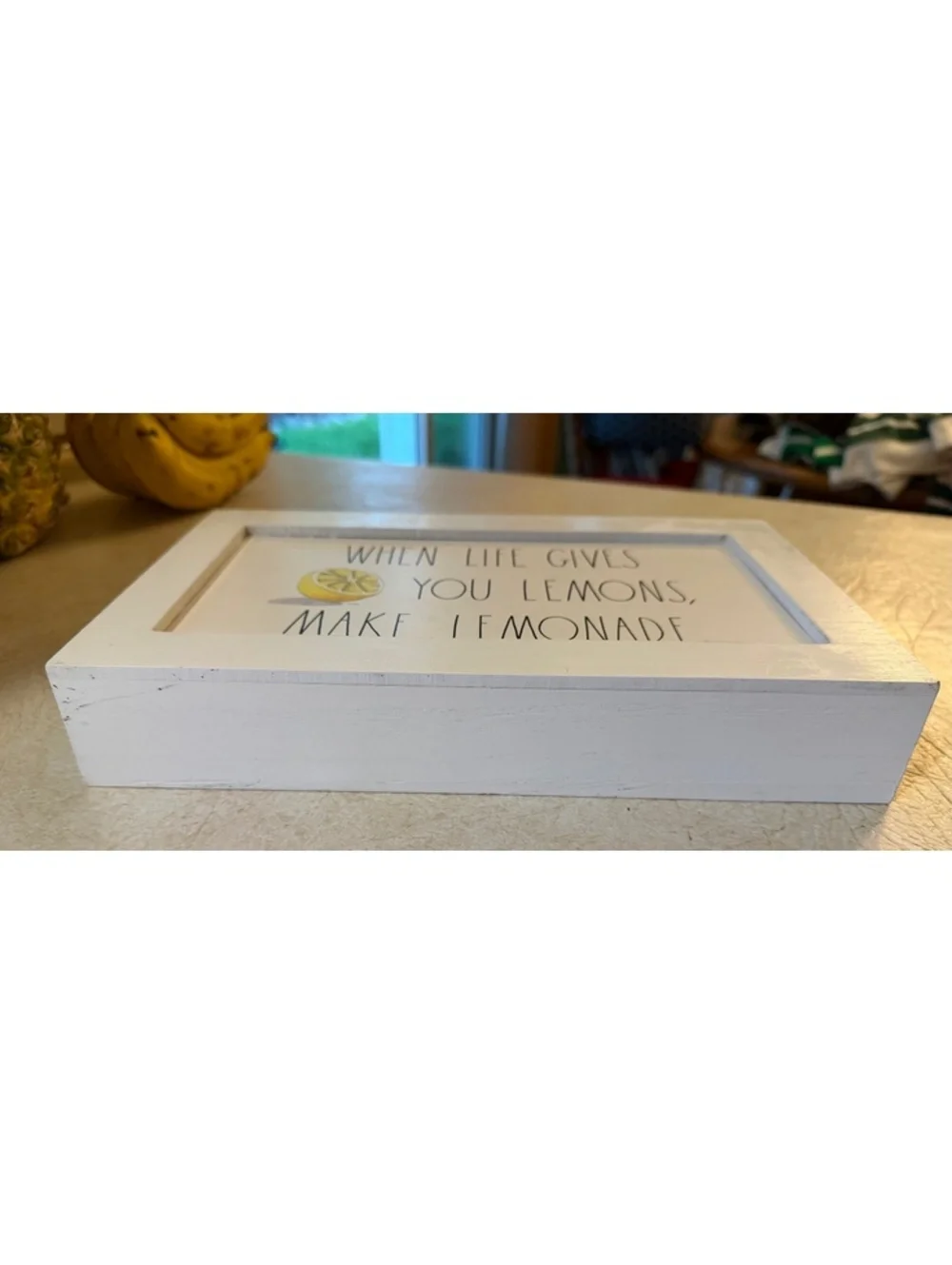 Rae Dunn Wall Art “When Life Gives you lemons, Make Lemonade